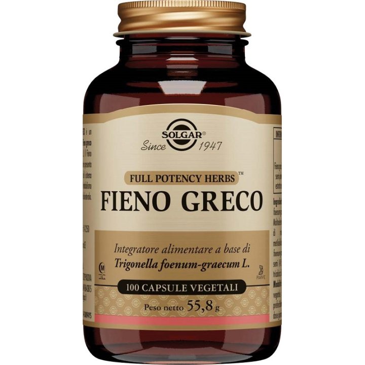 FIENO GRECO 100 Cps SOLGAR