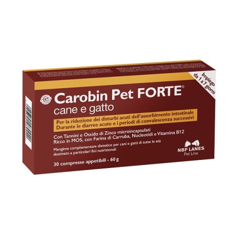 CAROBIN PET FORTE 30 COMPRESSE