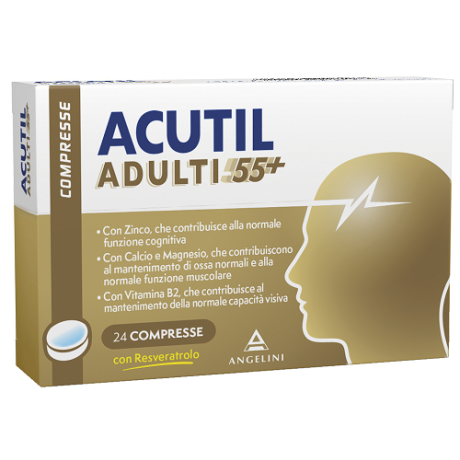 Acutil Adulti 55+ 24cpr