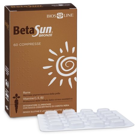 BIOSLINE BETASUN BRONZE 60 COMPRESSE