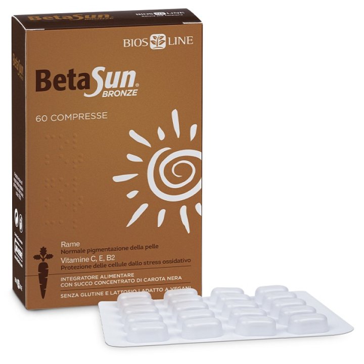 BIOSLINE BETASUN BRONZE 60 COMPRESSE