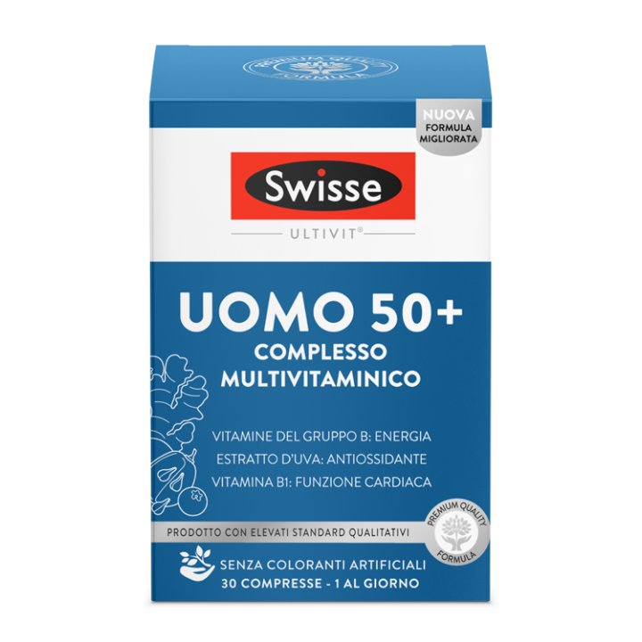 SWISSE MultiVit.Uomo 50+ 30Cpr