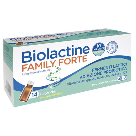 BIOLACTINE FAMILY FORTE 10 MILIARDI 14 FLACONCINI DA 9 ML