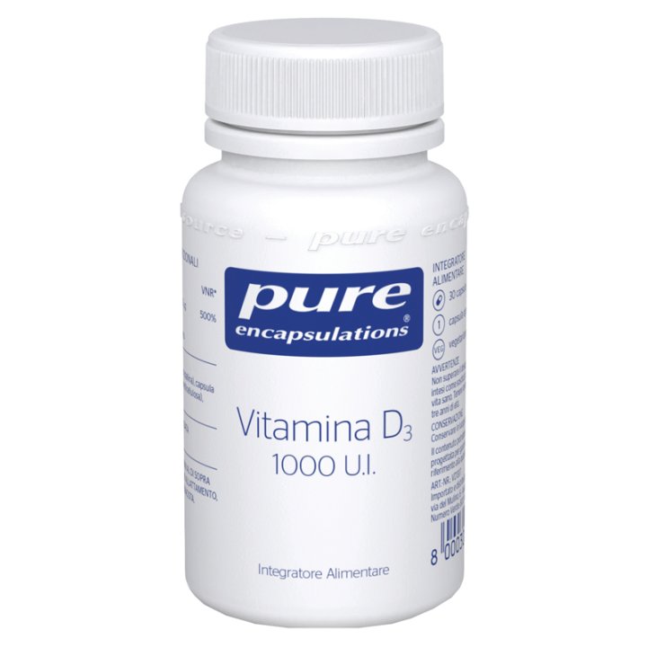 PURE ENCAPS Vit.D3 30Cps