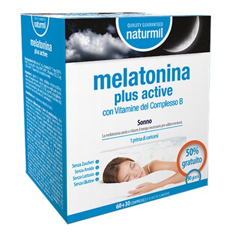 NATURMIL MELATONINA PLUS ACTIV