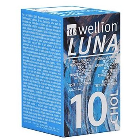 WELLION LUNA Choles 10 Strips