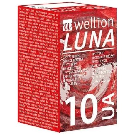 WELLION LUNA Ac.Urico 10 Str.