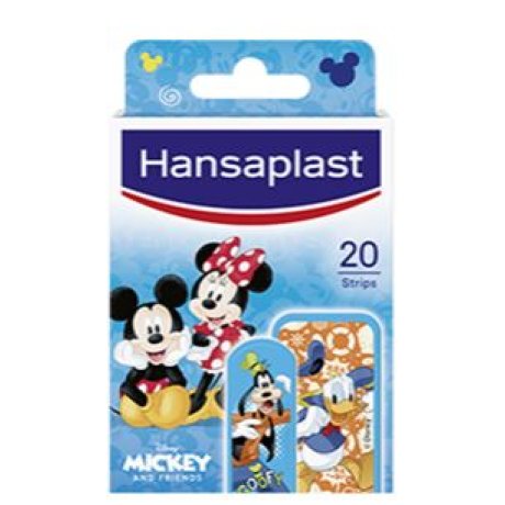 HANSAPLAST CEROTTO MICKEY AND FRIENDS 20 PEZZI