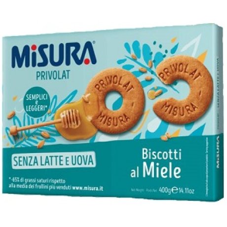 MISURA Bisc.Miele Privolat400g