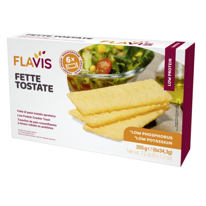 FLAVIS Fette Tost.205g