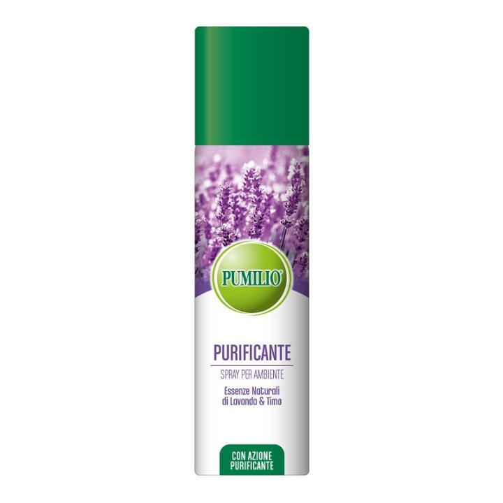 PUMILIO PURIFICANTE SPRAY PER AMBIENTE ESSENZE NATURALI DI LAVANDA E TIMO CON AZIONE IGIENIZZANTE 200 ML