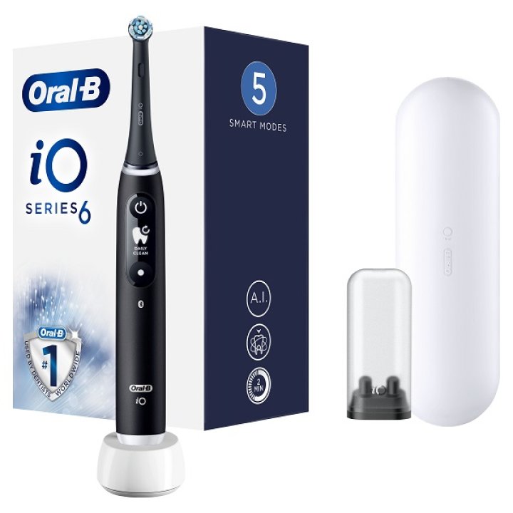 ORAL-B IO 6 Spazzolino Elettrico Black