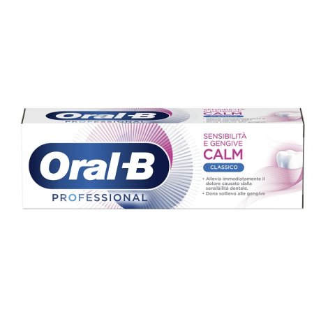 ORALB PROFESSIONAL SENSIBILITA' E GENGIVE CALM CLASSICO COLLUTORIO 75 ML