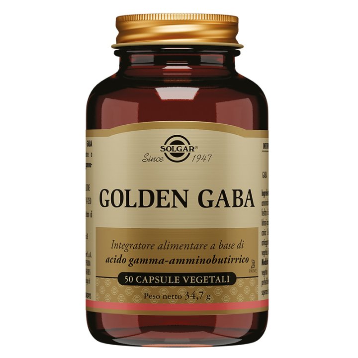 GOLDEN GABA 50 Cps Veg.SOLGAR