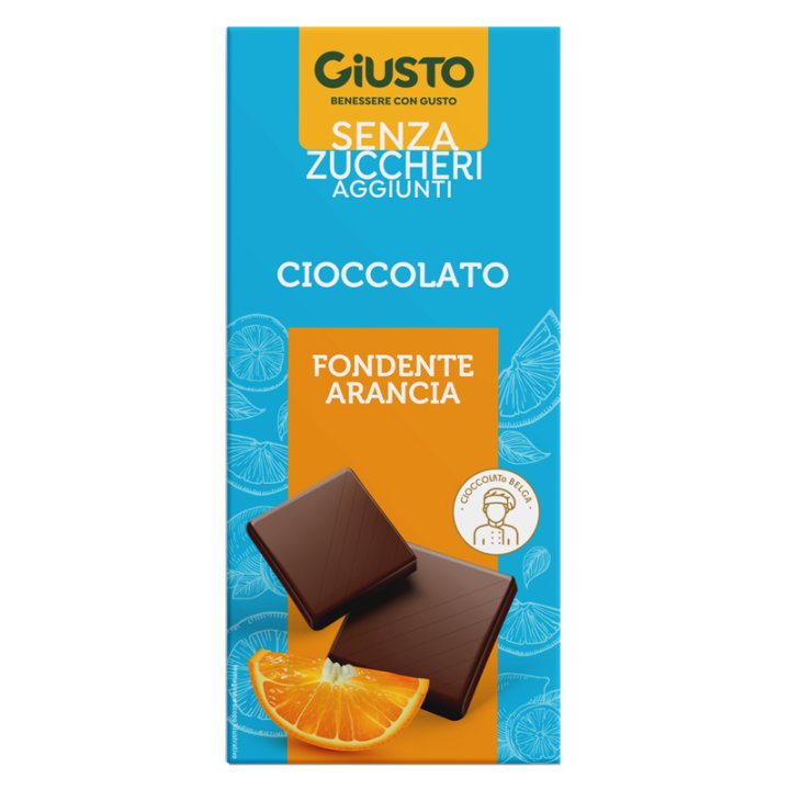 GIUSTO S/Z Ciocc.Arancia 85g