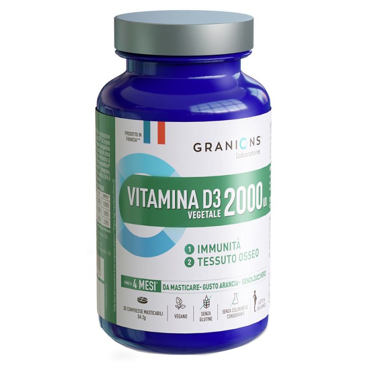 GRANIONS Vit.D3 Veg.30Cpr