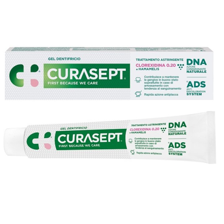 CURASEPT GEL DENTIFRICIO ADS DNA TRATTAMENTO ASTRINGENTE 75ML