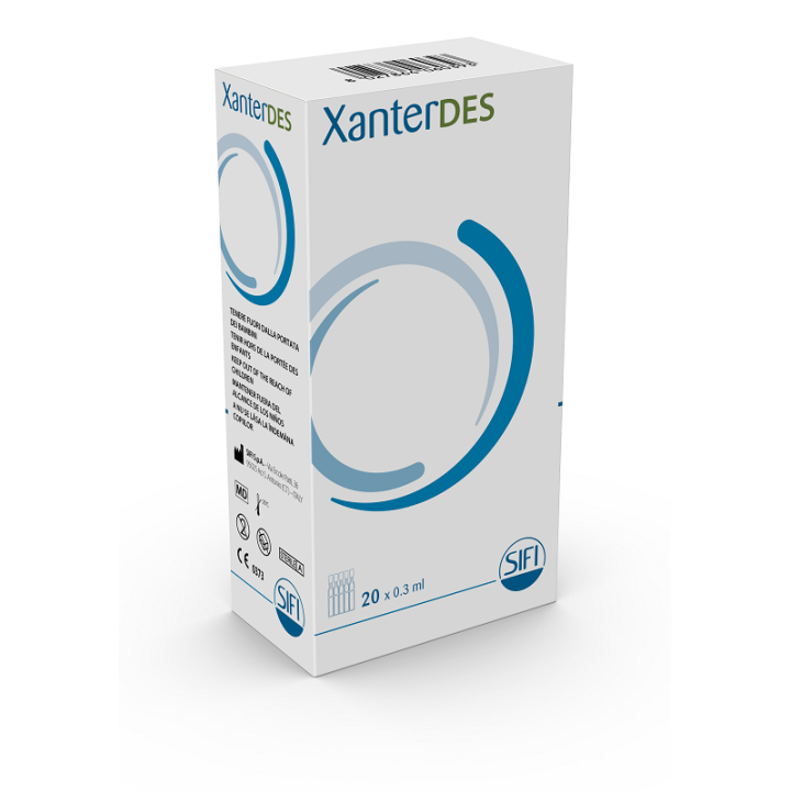 XANTERDES Soluz.Oft.20pz