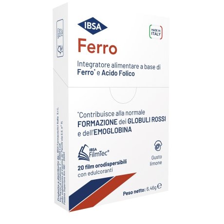 FERRO IBSA 20 FILM ORODISPERSIBILI