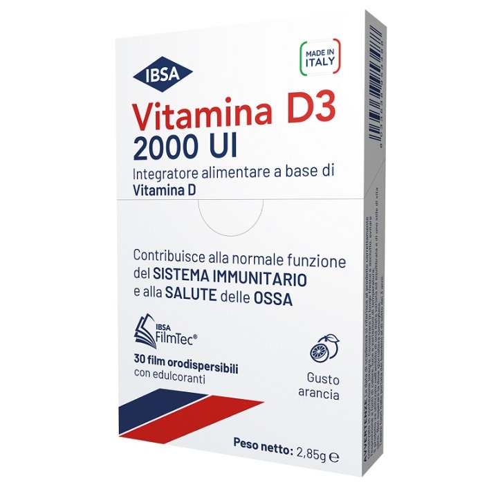 Vitamina D3 Ibsa 2000ui 30film