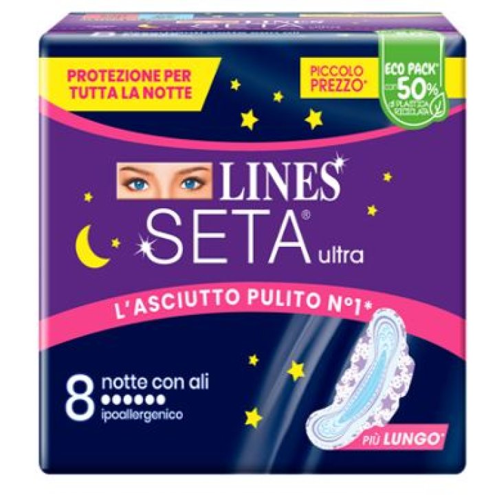 LINES SETA Ultra Notte  8pz