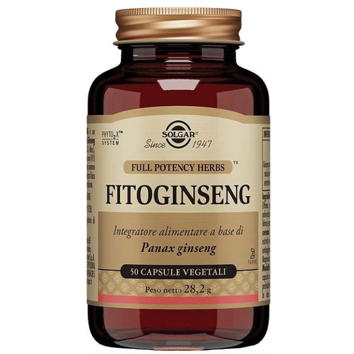 FITOGINSENG 50 Cps Veg.SOLGAR