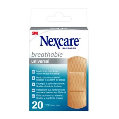 CEROTTO PREPARATO 3M NEXCARE UNIVERSAL N0320NS-1 25X72MM 20PEZZI