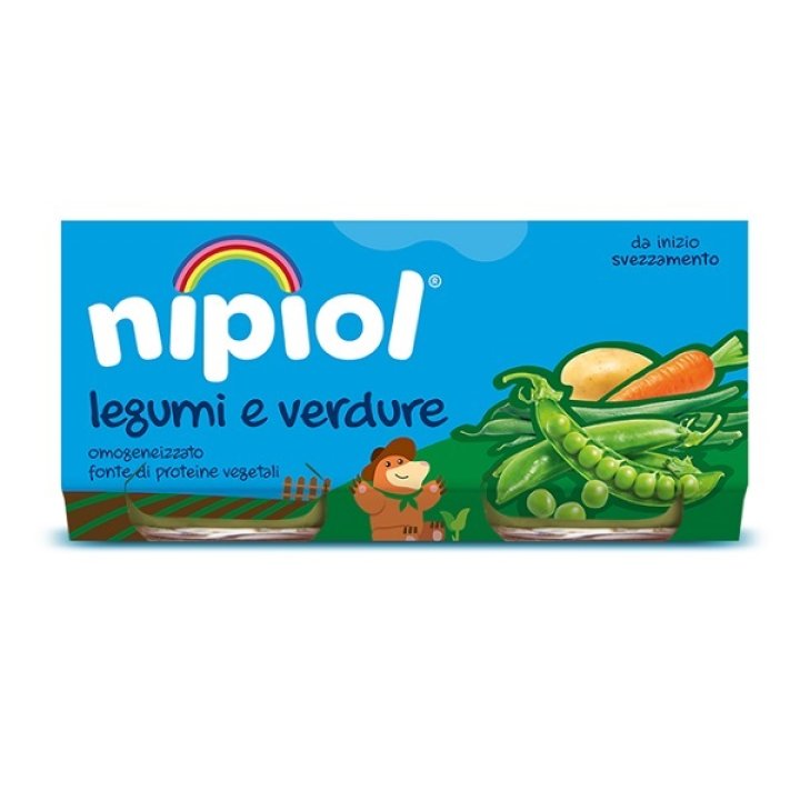 OMO NIPIOL Legumi&Verd.2x80g