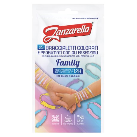 ZANZARELLA Bracc.Family 25pz