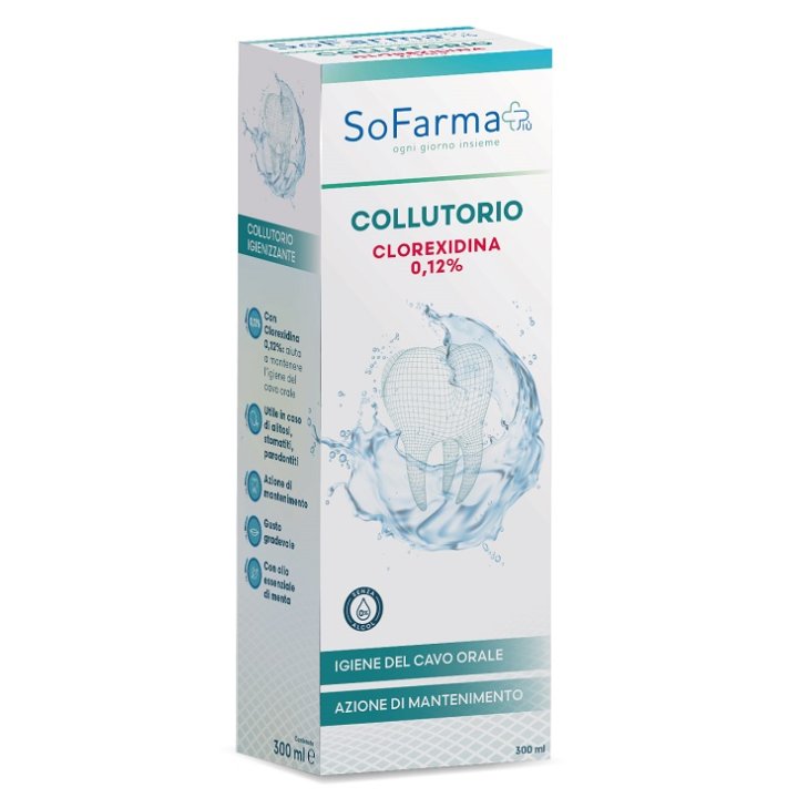 COLLUTORIO CLOREX 012 300 ML SOFARMAPIU'