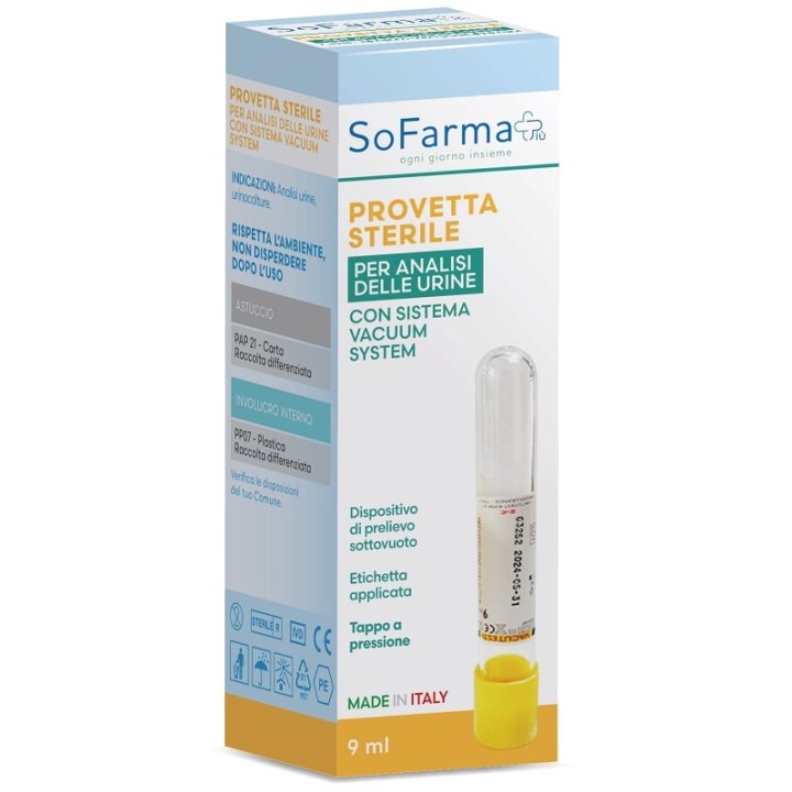 PROVETTA STER SOTTOVUOTO 9ML SF+