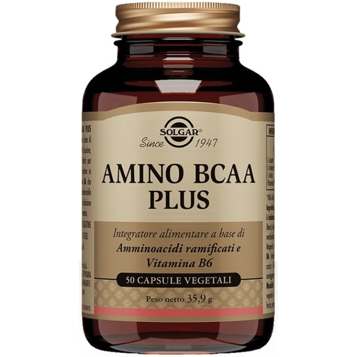 AMINO BCAA Plus 50 Cps SOLGAR