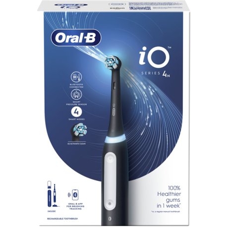 Oralb Io 4 Black Spazzolino Elettrico