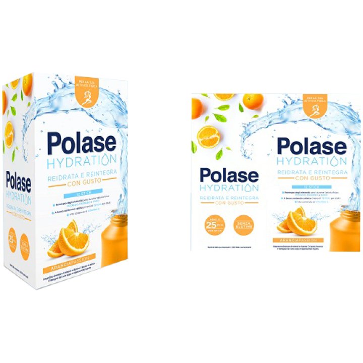 Polase Hydration Arancia 12 buste scadenza 30/11/2024