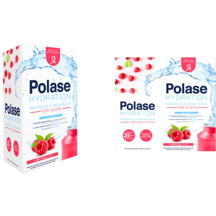 Polase Hydration Lampone 12 buste scadenza 30 novembre 2024