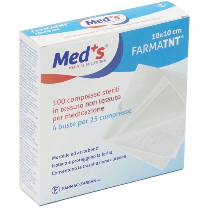 GARZA MEDS TNT 10X10CM 100PZ