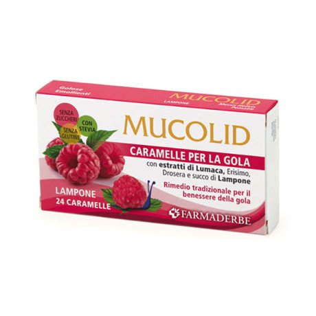 MUCOLID LUMACA E LAMPONE 24CARAM