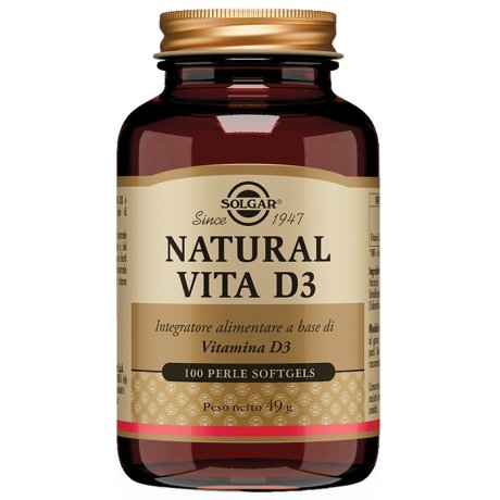 NATURAL VITA D3 100 Prl.SOLGAR