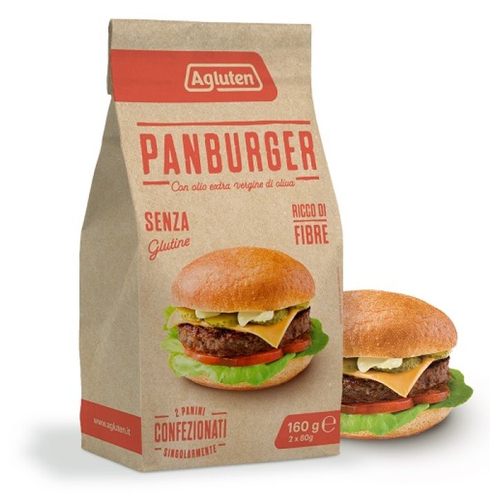 AGLUTEN Pan Burger 160g