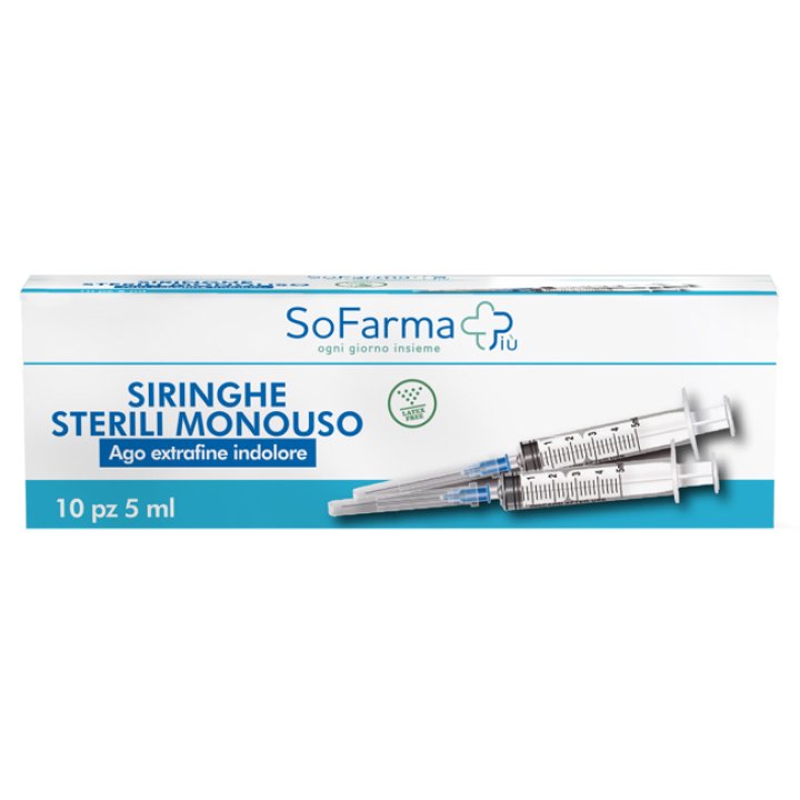 SIRINGA STER 5ML G23 10P SF+