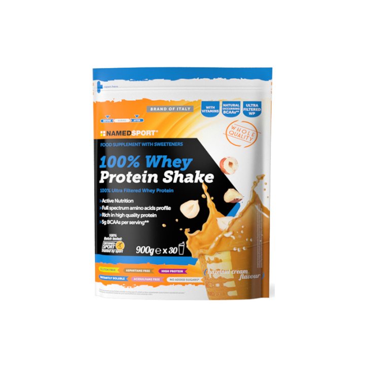 100% WHEY PROT SHAKE HAZEL CREAM