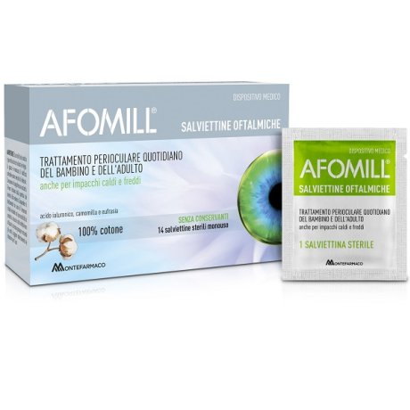 AFOMILL Salviettine Oft.14pz