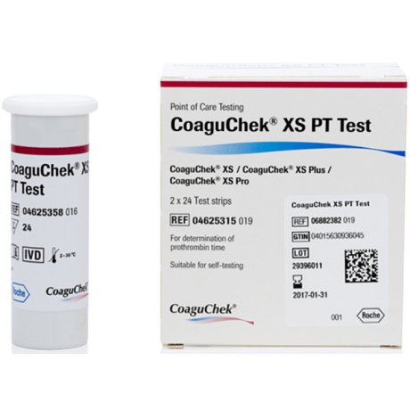 COAGUCHEK XS pT Test 48 Strips