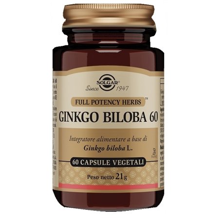 GINKGO BILOBA 60 Cps SOLGAR