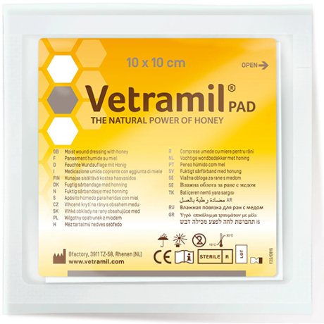 VETRAMIL*PAD Garza 10x10  5pz