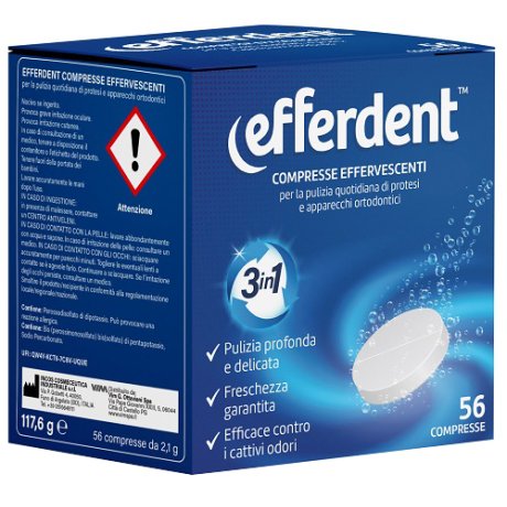 EFFERDENT 56 Cpr Efferv.