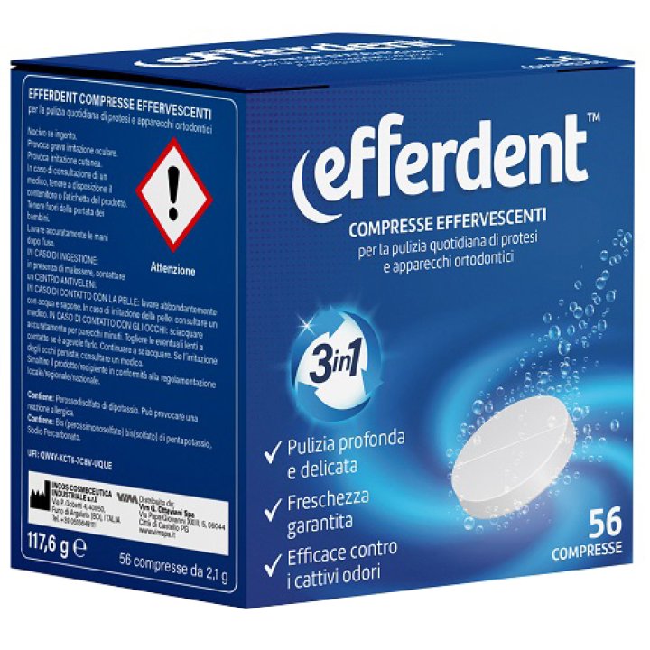 EFFERDENT 56 Cpr Efferv.