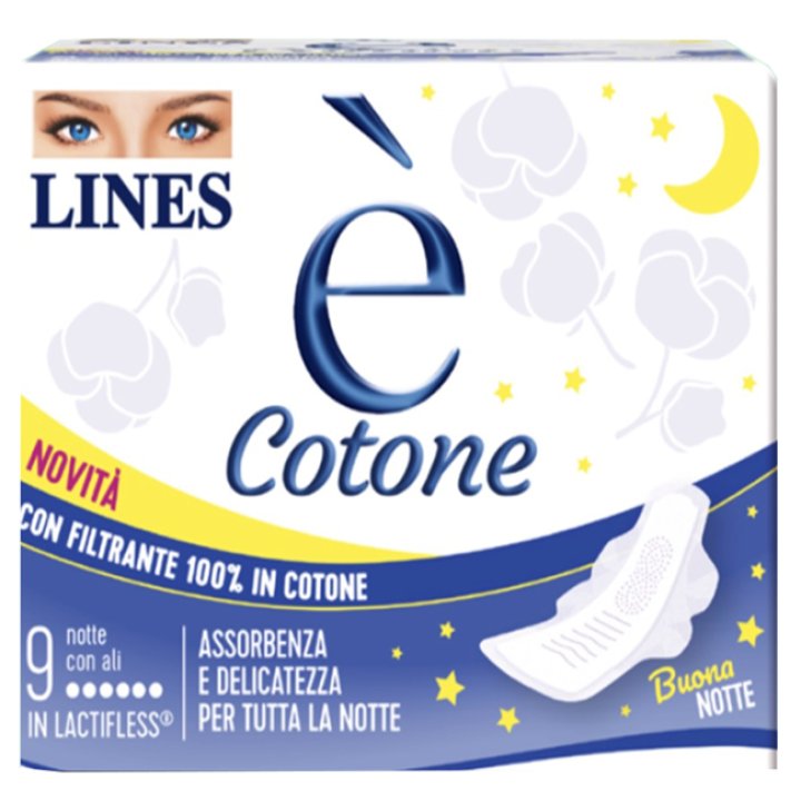 LINES E'Cotone Notte 9pz