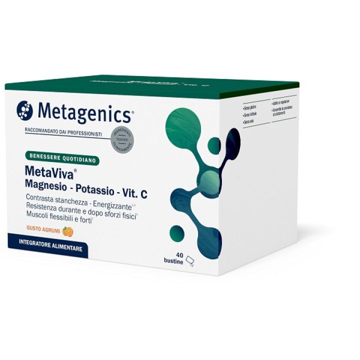 METAVIVA MG/K/VIT C 40 Bust.