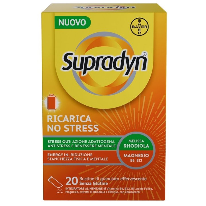 SUPRADYN Ricarica NO STRESS 20 Bustine